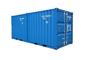 Blue container